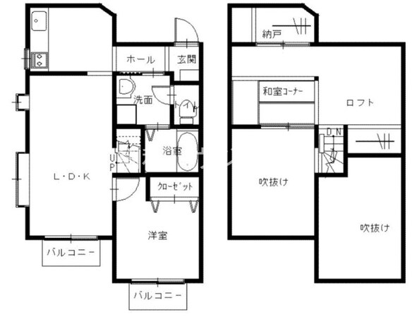 来夢館の物件間取画像